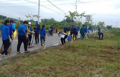 Ra quân hưởng ứng chiến dịch làm cho thế giới sạch hơn 