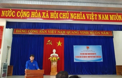 Hòa Sơn: Phát động Tháng thanh niên - Tập huấn công tác Đoàn vụ