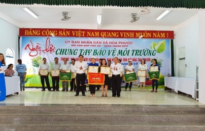 Hòa Phước: Ngày hội chung tay bảo vệ môi trường 2019