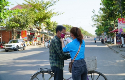 Hòa Sơn: Chung tay tuyên truyền phòng chống dịch bệnh do virus Corona gây ra