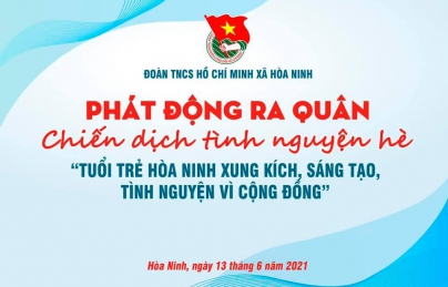 HÒA NINH: TUỔI TRẺ HÒA NINH XUNG KÍCH, SÁNG TẠO, TÌNH NGUYỆN VÌ CỘNG ĐỒNG