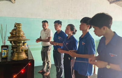 HÒA NINH: HOẠT ĐỘNG PHỐI HỢP TỔ CHỨC ĐÁM GIỖ LIỆT SĨ NHÂN KỶ NIỆM 75 NĂM NGÀY THƯƠNG BINH LIỆT SĨ (27/7/1947-27/7/2022)