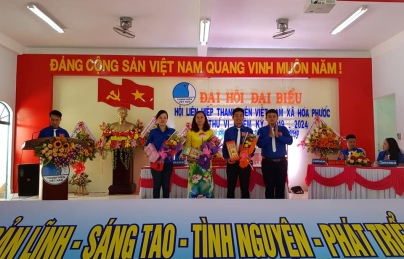 Hòa Phước: Đại hội Hội LHTN xã