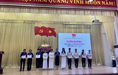 TUYÊN DƯƠNG HỌC SINH 3 TỐT CẤP HUYỆN NĂM HỌC 2021-2022