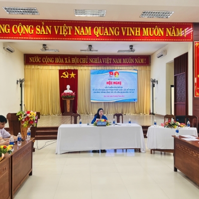 HÒA VANG: HỘI NGHỊ LẤY Ý KIẾN, KIẾN NGHỊ CỦA TRẺ EM VÀO CÁC VĂN BẢN QUY PHẠM PHÁP LUẬT, CÁC KẾ HOẠCH, CHƯƠNG TRÌNH CÔNG TÁC CÓ LIÊN QUAN ĐẾN TRẺ EM 