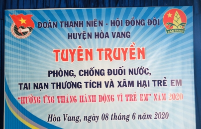 Hòa Vang tuyên truyền phòng chống đuối nước, tai nạn thương tích và xâm hại trẻ em
