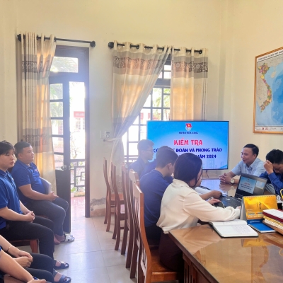 KIỂM TRA CÔNG TÁC ĐOÀN - HỘI VÀ PHONG TRÀO THANH THIẾU NHI KHỐI XÃ NĂM 2024 KIỂM TRA CÔNG TÁC ĐOÀN - HỘI VÀ PHONG TRÀO THANH THIẾU NHI KHỐI XÃ NĂM 2024